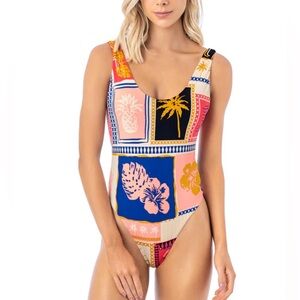 NWT Maaji Reversible One Piece Small